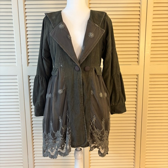 Sacred Threads Olive Green Jacket Small - Picture 13 of 13